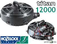 Hozelock Titan 12000 Pump - 1457