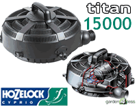 Hozelock Titan 15000 Pump - 1458
