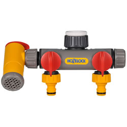 Small Image of Hozelock Flowmax 3-Way Tap Connector - 2250