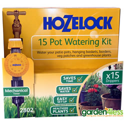 Small Image of Hozelock 15 Pot Watering Kit with Mechanical Timer