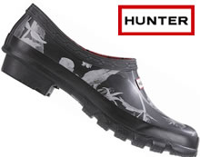 RHS Hunter Clog- Floral Mix Black