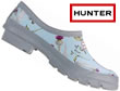 RHS Hunter Clog- Thistle and Forget me Nots