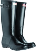 Genuine Black Neoprene Hunter Wellies (Original)