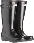 Kids Hunter Wellies - Black