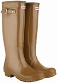 Gloss Brown Hunter Wellies (Original)