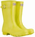 Hunter Gloss Citrine Short Wellies