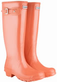 Gloss Coral Hunter Wellies (Original)