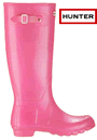 Fuschia Hunter Wellies