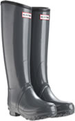 Hunter Regent Neoprene Wellies in Graphite