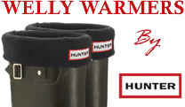 Hunter Fleece Welly Sock - Black