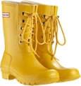 Hunter Laced Boots - Yellow