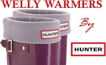 Kids Hunter Welly Socks - Lilac