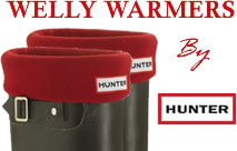 Kids Hunter Welly Socks - Red