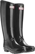 Black Regent Hunter Wellies