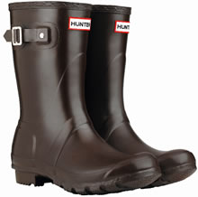 Hunter Short Boots - Chocolate