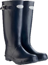 Hunter Lowther Navy Full Knee Boot