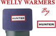 Kids Hunter Welly Socks - New Aubergine