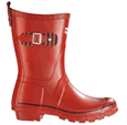 Hunter Festival Boots - Short Red
