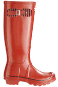 Hunter Festival Boots - Tall Red