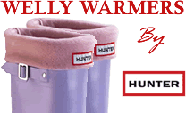 Hunter Fleece Welly Sock - Pink
