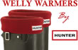 Hunter Fleece Welly Sock - Red