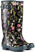 RHS Original Hunter Wellies Mixed Black