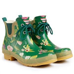 RHS Original Hunter Pull On Wellies Green