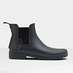 Small Image of Hunter Women's Refined Slim Fit Chelsea Boots - Black - UK 6