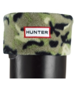 Hunter Fleece Welly Sock - Camouflage Green