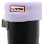Hunter Fleece Welly Sock - Lilac