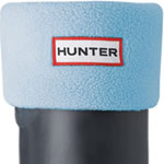 Hunter Fleece Welly Sock - Powder Blue