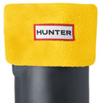Hunter Fleece Welly Sock - Yellow