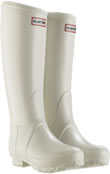 Hunter Regent Neoprene Wellies in White