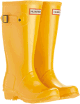 Kids Hunter Wellies - Yellow