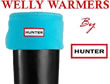 Hunter Fleece Welly Sock- Turquoise