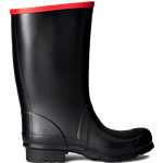 Small Image of Hunter Argyll Short Wellington Boots - Black