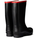 Extra image of Hunter Argyll Short Wellington Boots - Black - UK 13