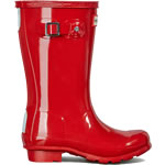 Extra image of Original Gloss Military Red Kids Hunter Wellies - UK Size 8 JNR