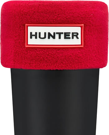 Image of Kids Hunter Welly Socks - Military Red