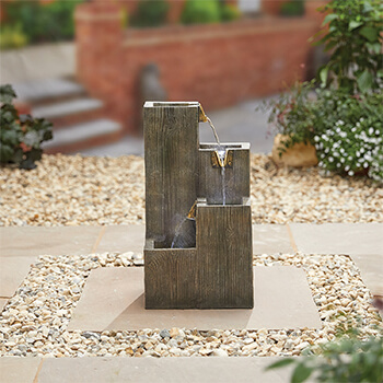 Image of Kelkay Traditional Collection Coastal Sleepers Water Feature