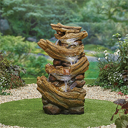 Small Image of Kelkay Natural Collection Nootka Springs Water Feature