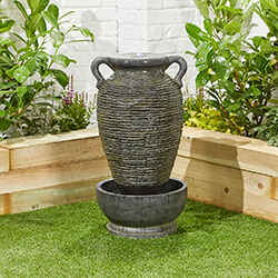 Small Image of Rippling Vase Easy Fountain Garden Water Feature