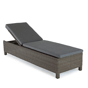 Image of EX DISPLAY / COLLECTION ONLY - Kettler Palma Lounger in Rattan