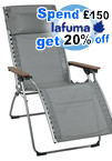Lafuma Evolution Recliner in Carbon