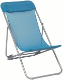 Lafuma Transaluxe Deckchair in Batyline Azur - LFM2453
