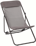 Lafuma Transaluxe Deckchair in Batyline Ecorce - LFM2453