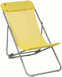 Lafuma Transaluxe Deckchair in Batyline Mimosa - LFM2453