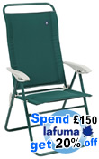 Lafuma Chair Reclining Padded FRS outdoor-608137