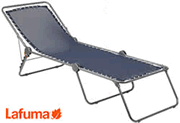 Lafuma Siesta Sunbed in Batyline Ocean