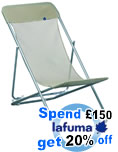 Lafuma Deckchair Batyline Transtube Seigle-607024
